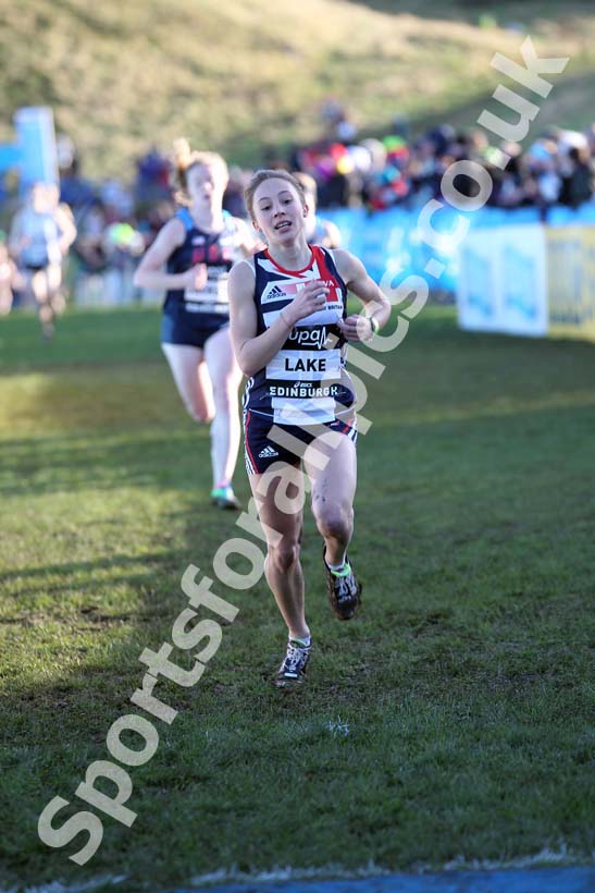 Junior Women, Iona Lake, BUPA Great Edinburgh Cross Country.